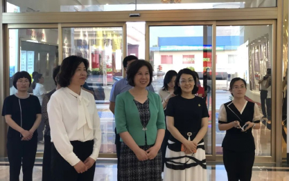 山東省婦聯(lián)黨組書(shū)記、主席孫豐華到豆黃金調(diào)研婦女工作